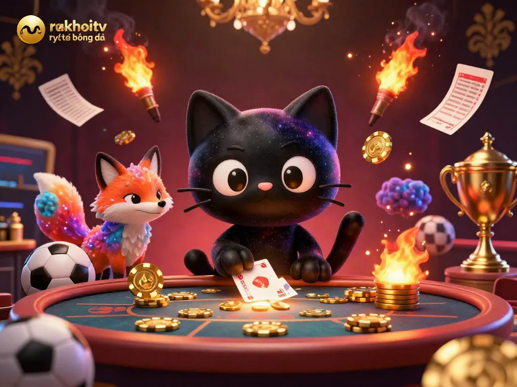 Experience rakhoitv trực tiếp bóng đá with an interactive cosmic casino packed with sports betting action.