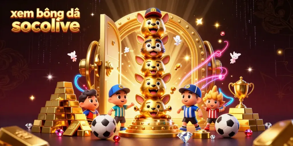 Experience xem bóng đá socolive with dynamic sports-themed elements and vibrant visual excitement.