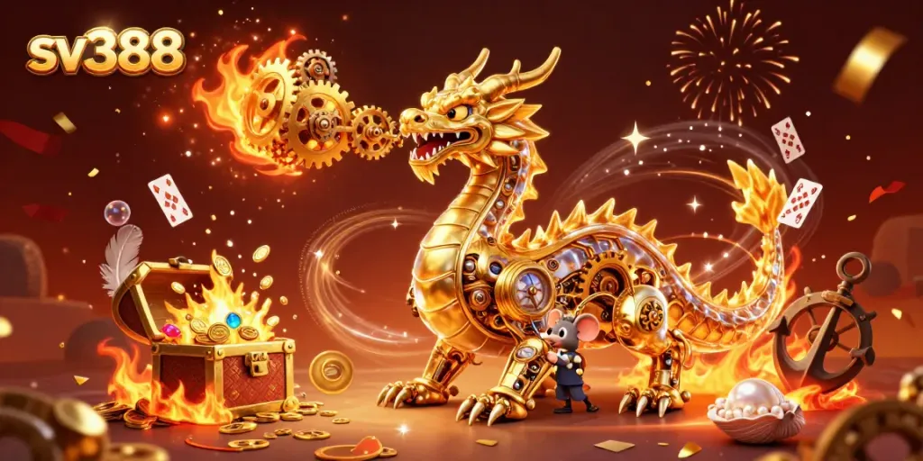 Engage in thrilling action at sv388 with brilliant cockfighting scenes and golden treasures igniting excitement.