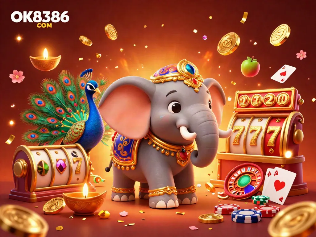 Play and win at OK8386 COM with immersive casino elements and colorful themes for an exciting gaming experience.