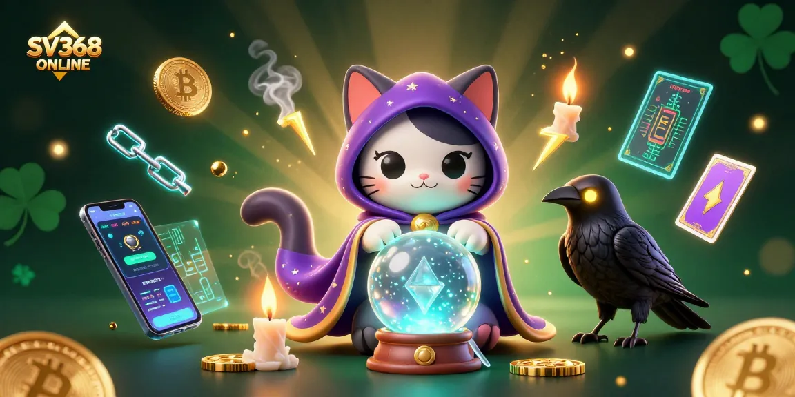 Experience thrilling gameplay at SV368 ONLINE with unique mystic characters and cryptocurrency elements.