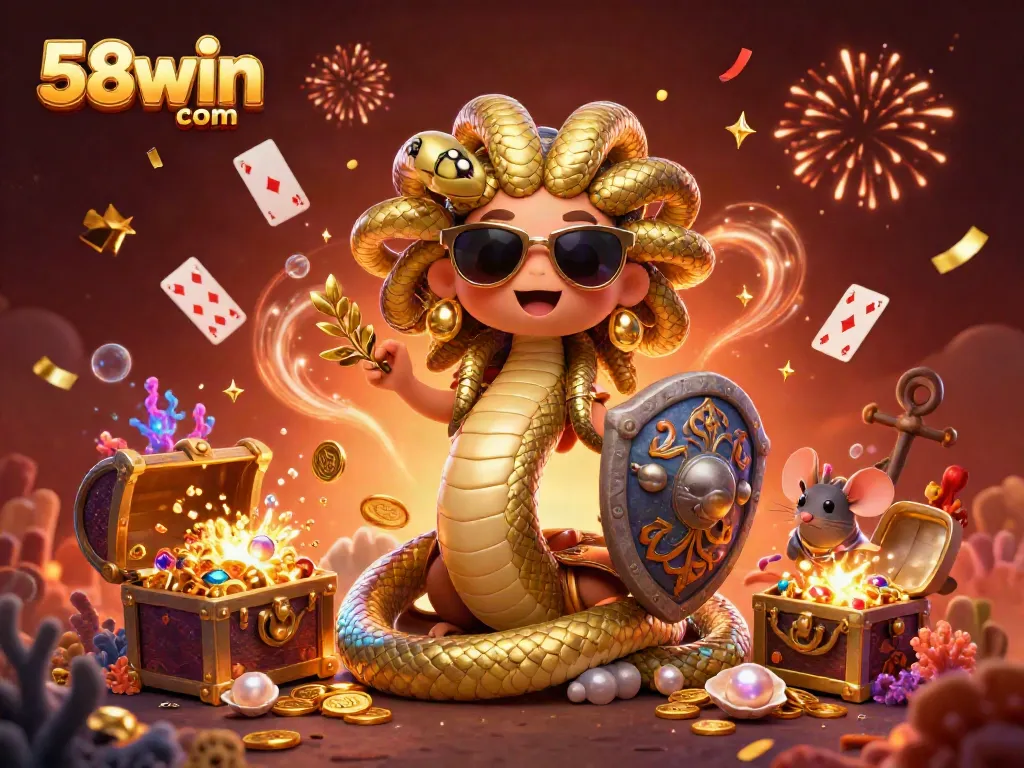 Engage with exciting games at 58win com with vibrant characters and festive elements.